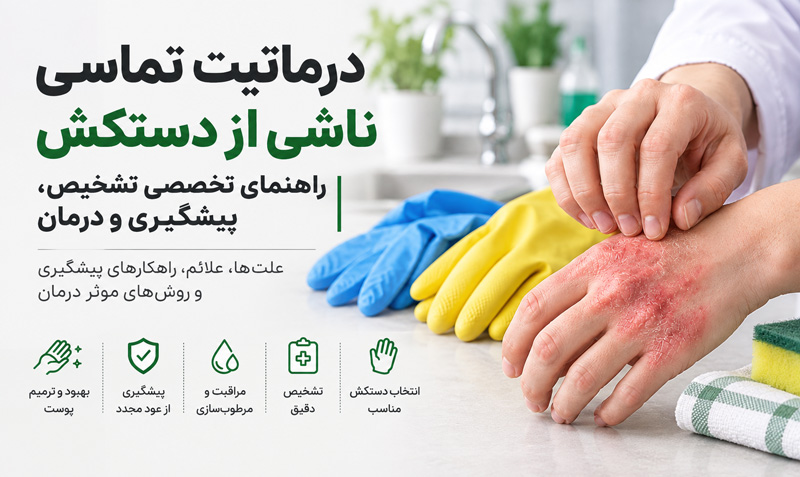 درماتیت تماسی ناشی از دستکش